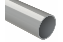 PUSHFIT WASTE PIPE; 40MM 3M LENGTH GREY
