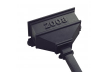 CAST IRON EFFECT LONG HOPPER DATED