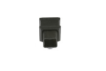 65MM SQUARE CAST IRON EFFECT PLAIN COUPLER