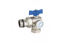 MANIFOLD BALL VALVES W/TEMP GAUGE