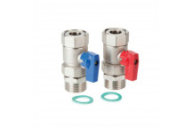 1\" M  X 1\"  F SWIV TEMP GAUGE BALL VALVE