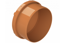 DRAIN SCREWED ACCESS STOP END PLUG; 6\"/160MM