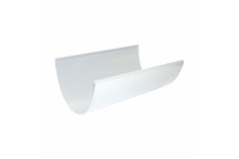 FLOPLAST XTRAFLO 4M GUTTER; 170MM WHITE