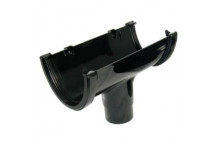 E.TUPLING 115MM HI-CAP RUNNING OUTLET - BLACK