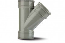 S2000 SGL BRANCH; 4\"/110MM 135DEG S/GRY