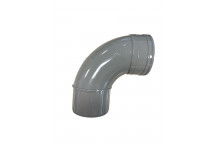 E.TUPLING SOLVENT SOIL 92.5DEG SINGLE-SOCKET BEND - SOLVENT GRE