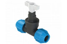 POLYFAST PLASTIC STOP COCK; 20MM