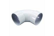 FLOPLAST S/WELD SWEPT BEND 92.5 DEG; 50MM WHITE