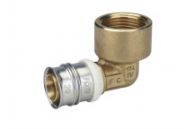 FRANKISCHE ALPEX ELBOW FEMALE THREAD 26MM x 3/4