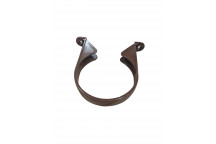 E.TUPLING SOIL PIPE CLIP - BROWN