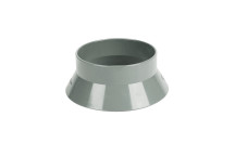 FLOPLAST RING-SEAL WEATHERING COLLAR;4\"/110MM GREY