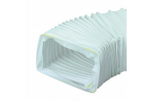 DOMUS S100 RECTANGULAR FLEXI PVC HOSE 3M