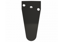 OGEE EXTRA FASCIA BRACKET; BLACK