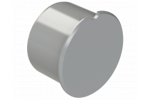 PUSHFIT SOCKET STOP END PLUG; 50MM GREY
