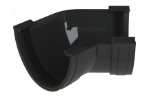 PFLOW DEEP 135 DEGREE ANGLE; BLACK