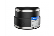 FERNCO PVC FLEXIBILE ADAPTOR 177-190 / 152-162 (6\" CLAY - 6\" PVC)