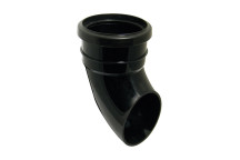 FLOPLAST RING-SEAL SHOE;4\"/110MM SOIL BLACK