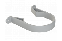 POLYPIPE RING-SEAL PIPE CLIPS (PLASTIC);4\"/110MM GRY