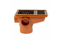 FLO UNDERGRD RECTANGULAR HOPPER; 110MM