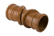 110MM X 0°-30° ADJUSTABLE DOUBLE SOCKET BEND