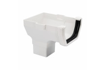 FLO RWSQ114 STOPEND OUTLET;WHITE