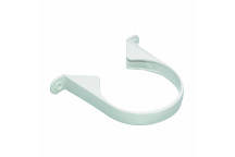 FLOPLAST RING-SEAL PIPE CLIPS; 4\"/110MM SOIL; WHITE