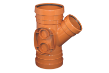 E.TUPLING 160MM UNDERGROUND DRAINAGE T/S UNEQUAL 45DEG BRANCH