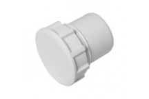 E.TUPLING SOLVENT WASTE ACCESS PLUG - 50MM - WHITE