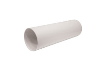 FLO DPR80 H/CAP DOWNPIPE 4M - WHITE