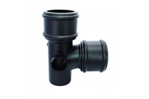 FLOPLAST CAST IRON SOIL 90DEG BRANCH