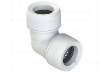 POLYPLUMB ENHANCED - 28MM ELBOW - WHITE