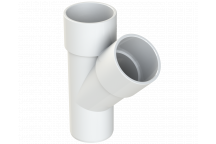 S/WELD JUNCTION 45DEG; 32MM WHITE