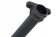 68MM ROUND CAST IRON EFFECT SOCKETED PIPE WITH LUGS X 1.8M