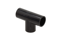 E. TUPLING OVERFLOW TEE 21.5MM - BLACK