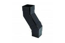 FLO DPSQ65 ADJUSTABLE OFFSET BEND; BLACK