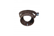 E.TUPLING 4\" SOIL STRAP BOSS (SIDE CLIP) - BROWN