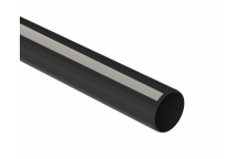 POLYPIPE SOIL PLAIN END PIPE; 3\"/82MM 3M BLACK
