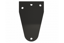 RWHR150 FASCIA BRACKET; BLACK