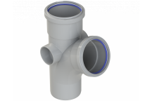 POLYPIPE RING-SEAL SINGL BRANCH;4\"/110MM 112.5D EQGY