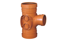 E.TUPLING 160MM UNDERGROUND DRAINAGE T/S UNEQUAL 87.5DEG BRANC
