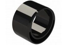 POLYPIPE S2000 MUPVC 50MM X 40MM REDUCER - BLACK