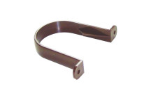 FLO DPR68 PIPE CLIP; BROWN