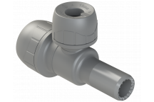 POLYPLUMB BRANCH REDUCED SPIGOT TEE