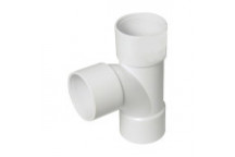 E.TUPLING SOLVENT WASTE TEE - 50MM - WHITE