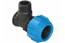 POLYFAST REDUCING MALE ELBOW;25MM X 3/4\"