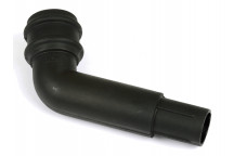 68MM ROUND CAST IRON EFFECT 112.5° SPIGOT BEND