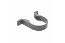 FLOPLAST S/WELD PIPE CLIP; 50MM GREY
