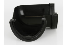 170MM DEEPSTYLE CAST IRON EFFECT 90° GUTTER ANGLE