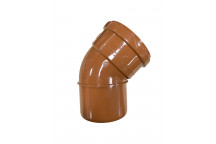 E.TUPLING 110MM UG SINGLE SOCKET 45 DEG OBTUSE OFFSETREE BEND