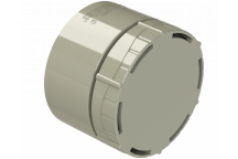 POLYPIPE RING-SEAL ACCESSCAP;SOLV SCKT TAIL 4\"/110SG